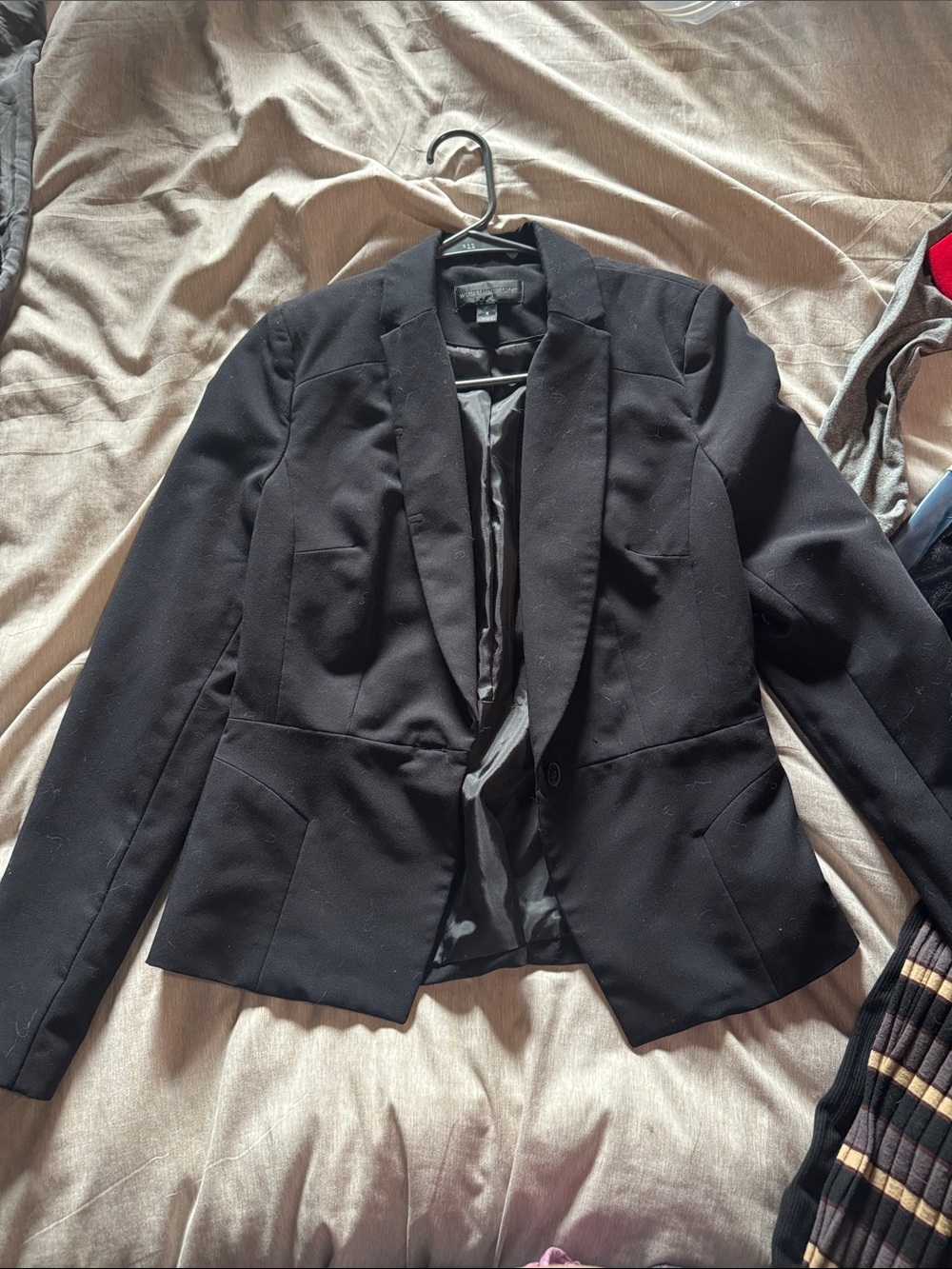 Women's Black Tailored Blazer Jacket